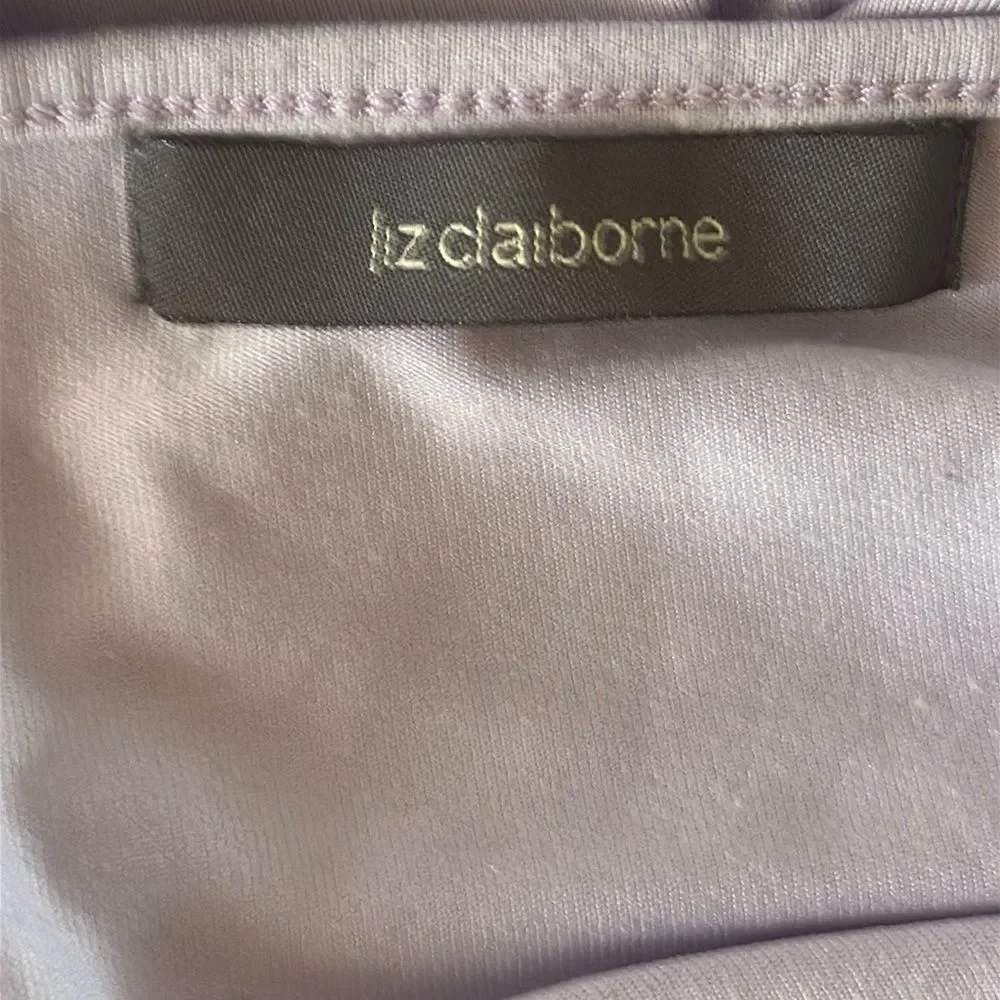Liz Claiborne Lavender Tank Top – Women’s XL, Sleeveless Summer Style